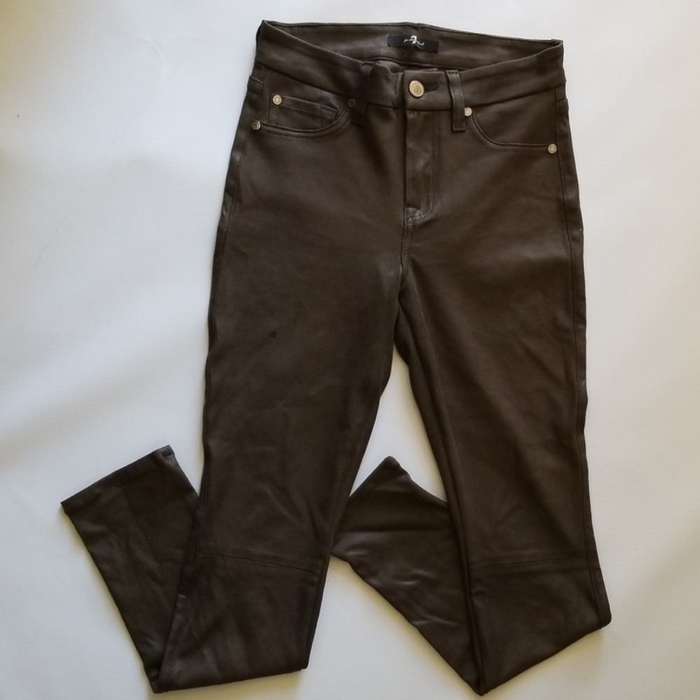 7 for all mankind skinny pants size 25